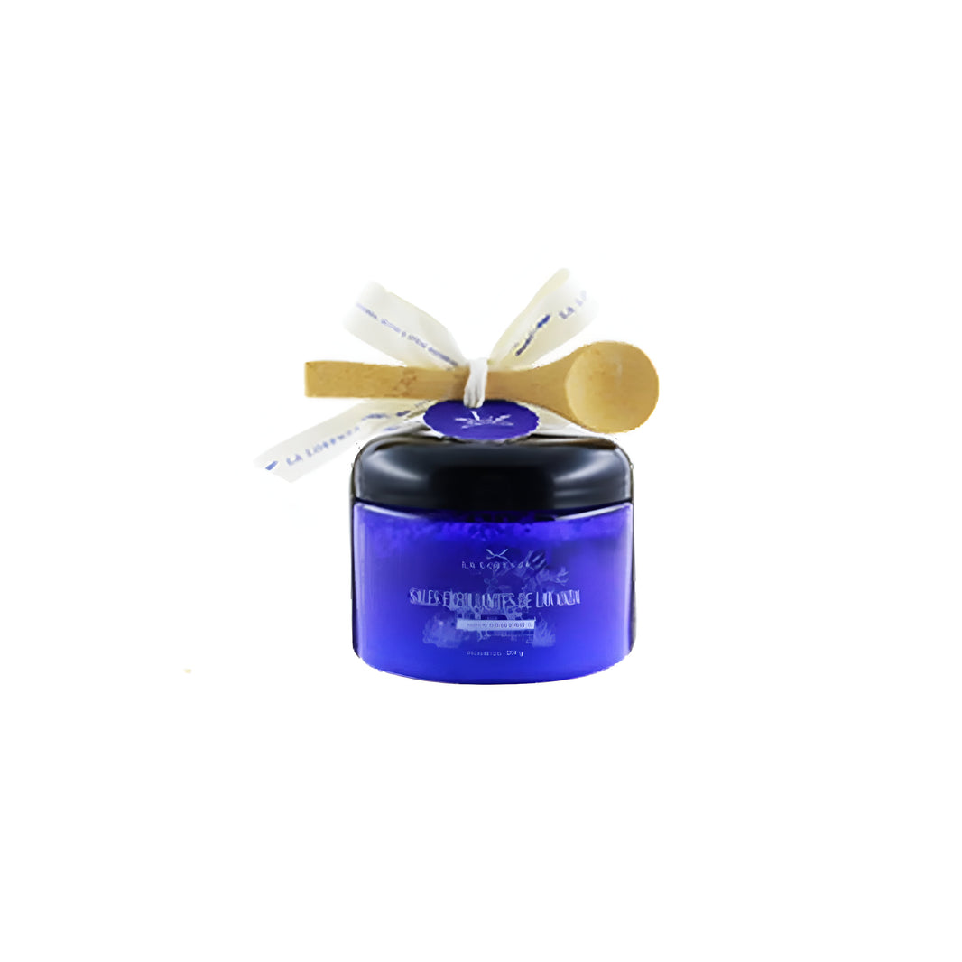 Sales de baño de lavanda, relajación y exfoliación en un paso
