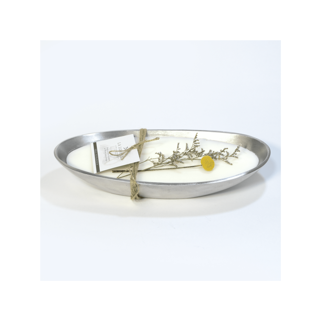 Vela Té Blanco — Canoa de Aluminio Reciclado