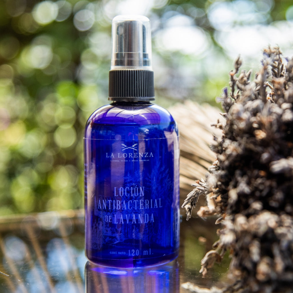 Antibacterial Lotion with Organic Lavender Essential Oil