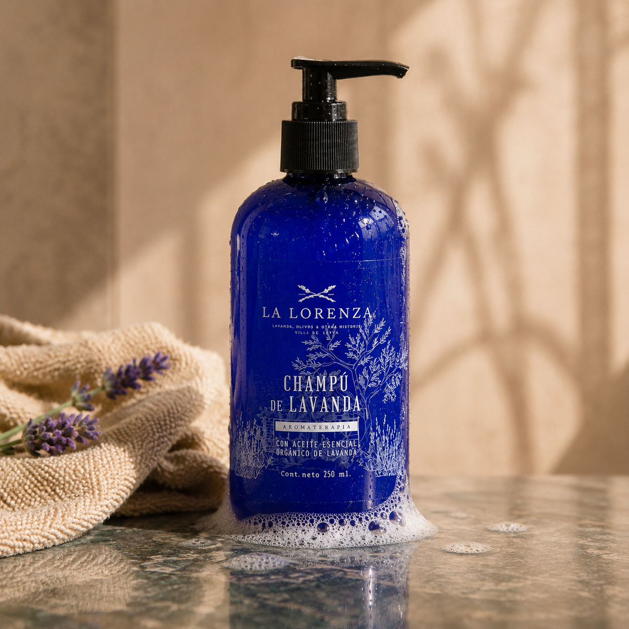 Revitalizing Shampoo with Lavender Essential Oil