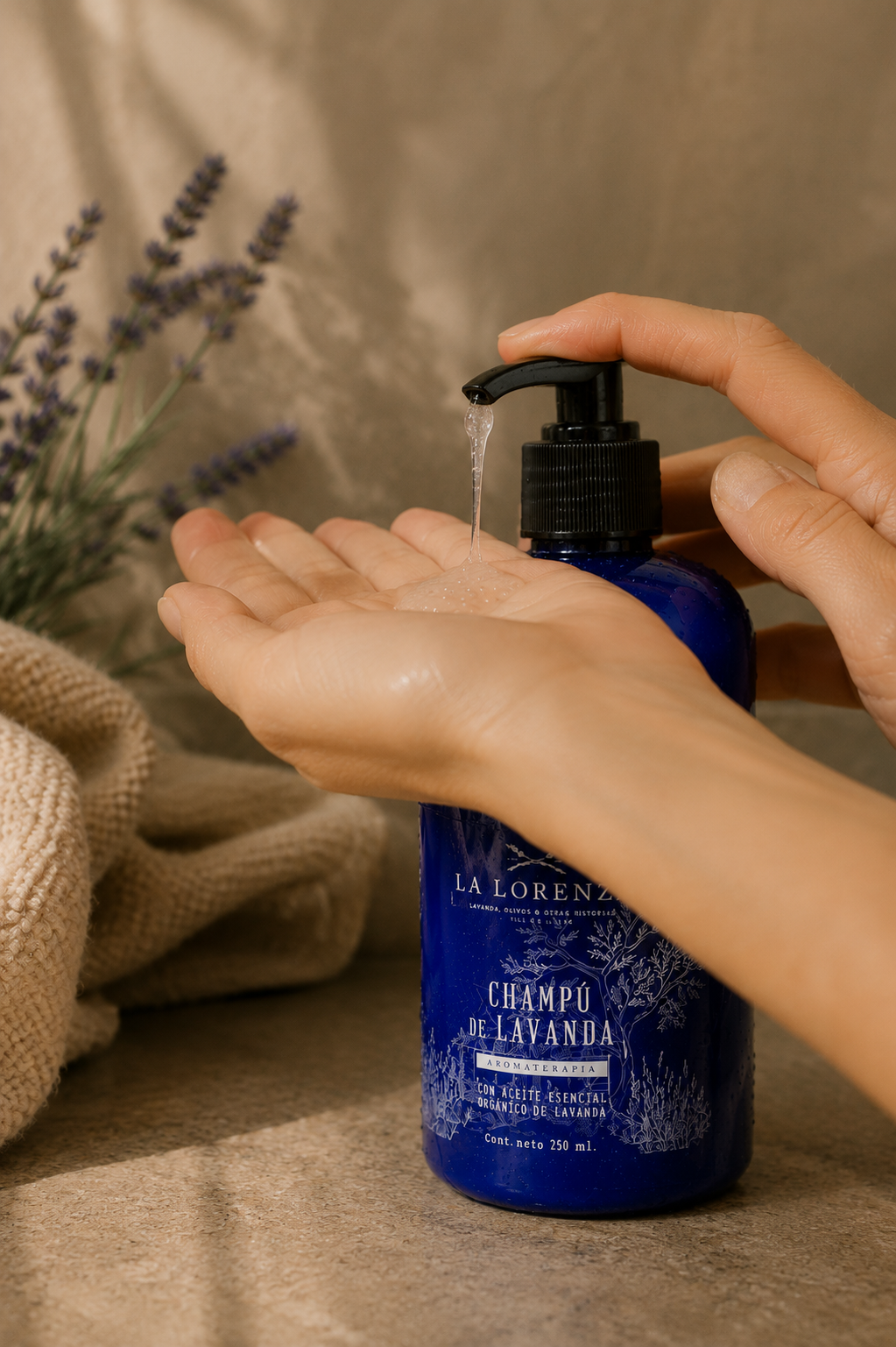 Revitalizing Shampoo with Lavender Essential Oil