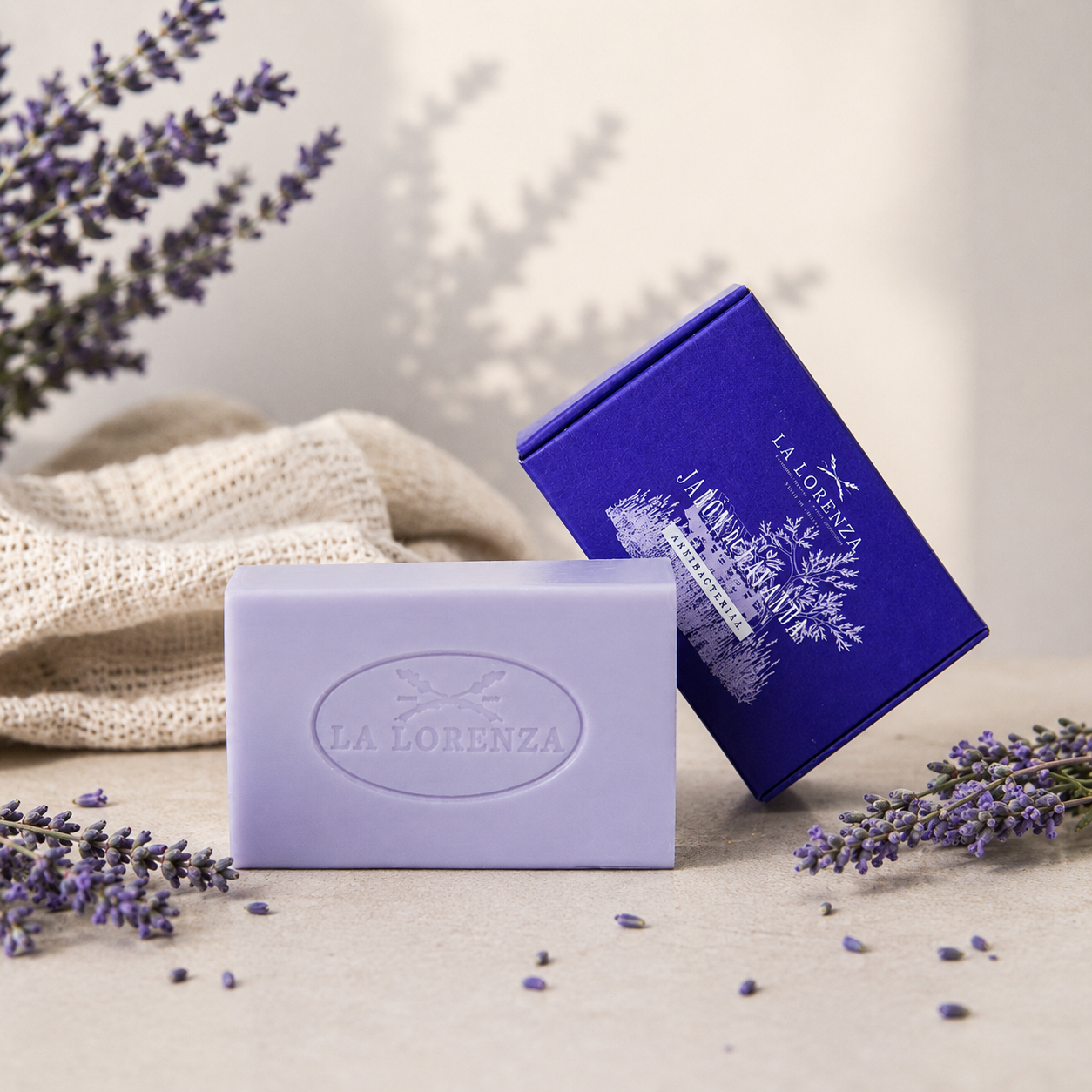 Bar Soap with Organic Lavender Essential Oil