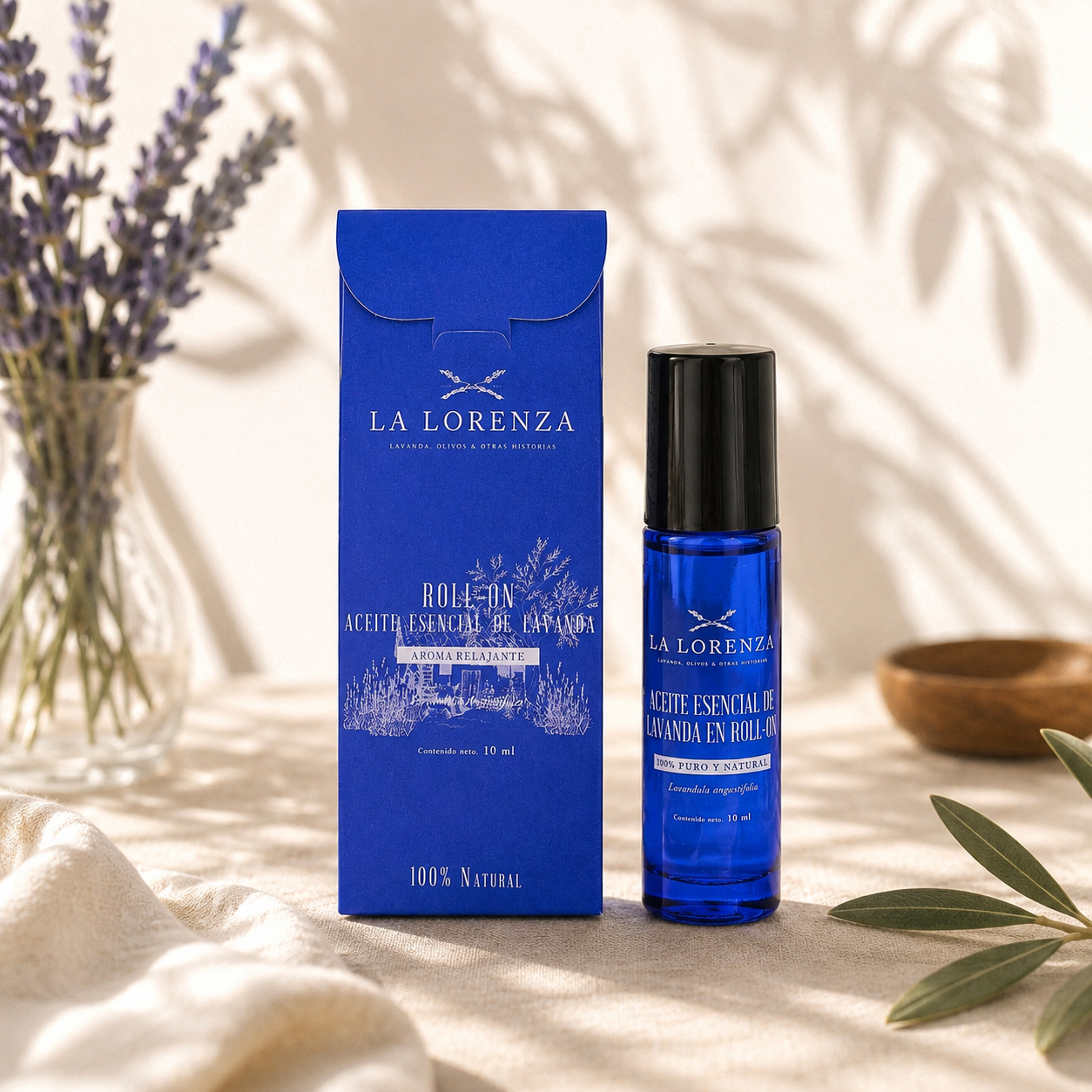 Roll-on con Aceite Esencial Orgánico de Lavanda | Ritual de Pausa