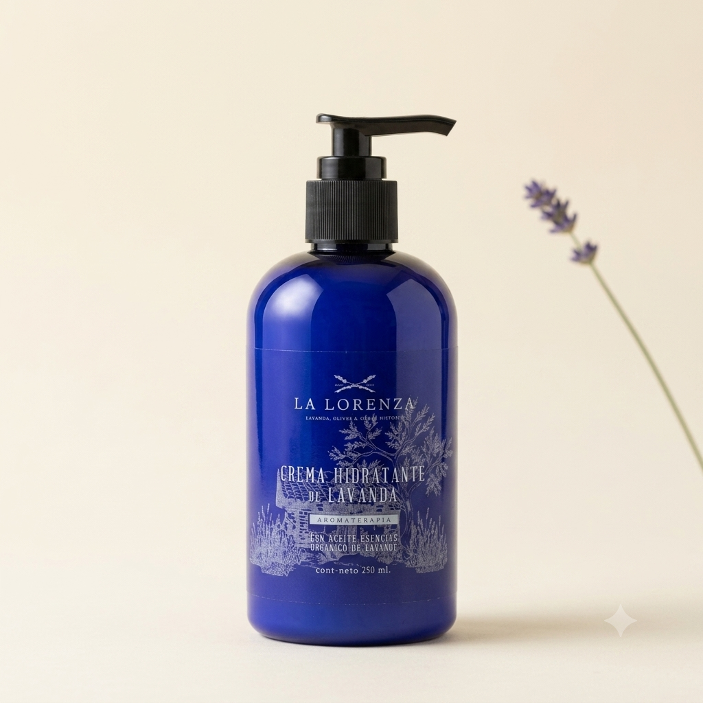 Moisturizing Cream with Organic Lavender Essential Oil