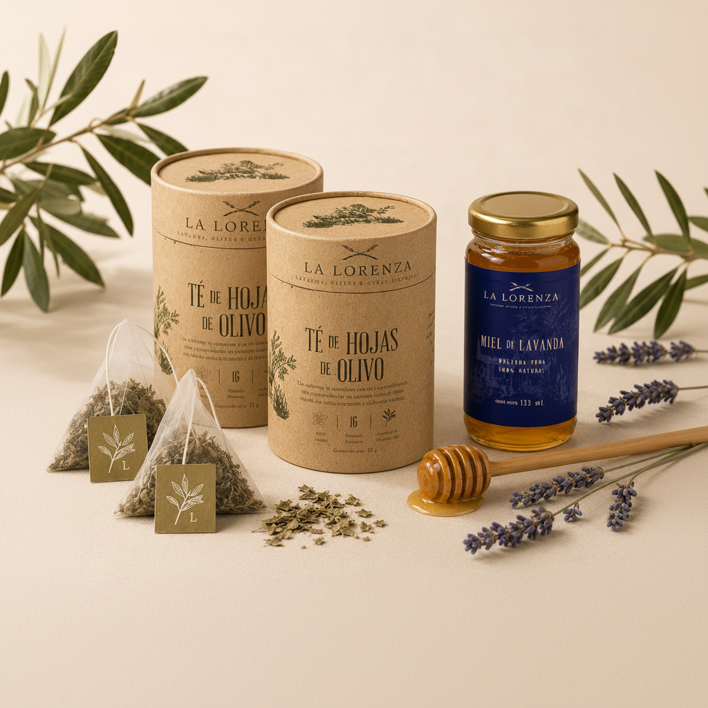 Combo Té de Hojas de Olivo + Miel de Lavanda (10% OFF)